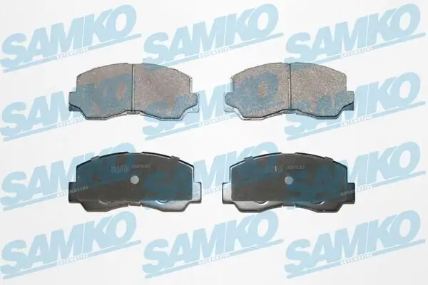 Bremsbelagsatz, Scheibenbremse Vorderachse SAMKO 5SP532