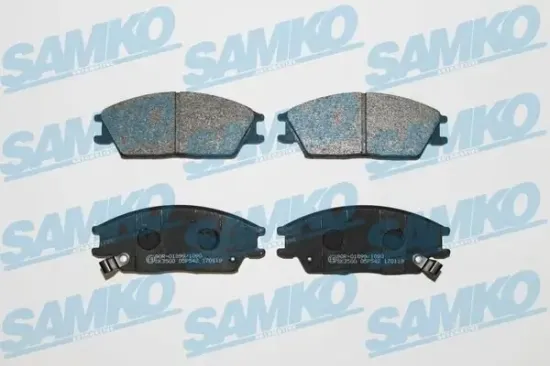 Bremsbelagsatz, Scheibenbremse SAMKO 5SP542 Bild Bremsbelagsatz, Scheibenbremse SAMKO 5SP542