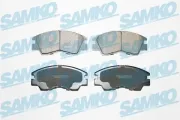 Bremsbelagsatz, Scheibenbremse Vorderachse SAMKO 5SP550