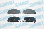 Bremsbelagsatz, Scheibenbremse Vorderachse SAMKO 5SP551