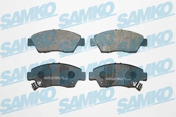 Bremsbelagsatz, Scheibenbremse Vorderachse SAMKO 5SP564