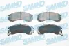 Bremsbelagsatz, Scheibenbremse SAMKO 5SP578