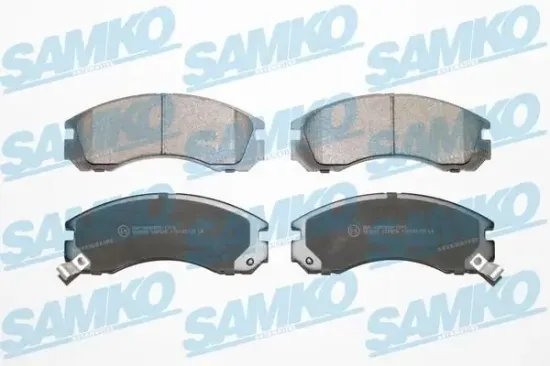Bremsbelagsatz, Scheibenbremse SAMKO 5SP578 Bild Bremsbelagsatz, Scheibenbremse SAMKO 5SP578