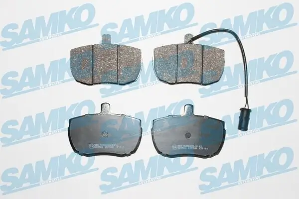 Bremsbelagsatz, Scheibenbremse Vorderachse SAMKO 5SP590