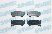 Bremsbelagsatz, Scheibenbremse Vorderachse SAMKO 5SP617