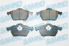 Bremsbelagsatz, Scheibenbremse Vorderachse SAMKO 5SP639