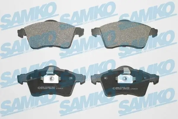 Bremsbelagsatz, Scheibenbremse Vorderachse SAMKO 5SP645