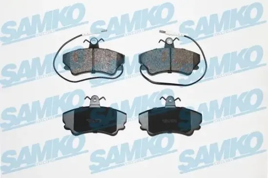 Bremsbelagsatz, Scheibenbremse Vorderachse SAMKO 5SP653 Bild Bremsbelagsatz, Scheibenbremse Vorderachse SAMKO 5SP653