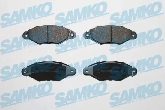 Bremsbelagsatz, Scheibenbremse Vorderachse SAMKO 5SP662 Bild Bremsbelagsatz, Scheibenbremse Vorderachse SAMKO 5SP662