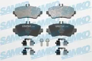 Bremsbelagsatz, Scheibenbremse Vorderachse SAMKO 5SP671K