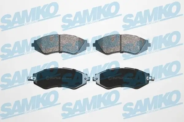 Bremsbelagsatz, Scheibenbremse Vorderachse SAMKO 5SP682