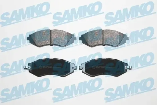 Bremsbelagsatz, Scheibenbremse Vorderachse SAMKO 5SP682 Bild Bremsbelagsatz, Scheibenbremse Vorderachse SAMKO 5SP682