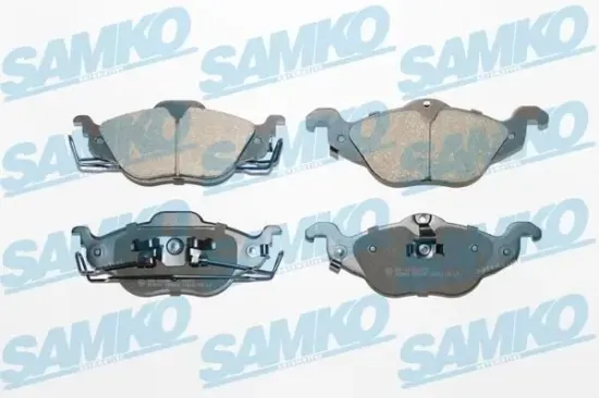 Bremsbelagsatz, Scheibenbremse Vorderachse SAMKO 5SP698 Bild Bremsbelagsatz, Scheibenbremse Vorderachse SAMKO 5SP698