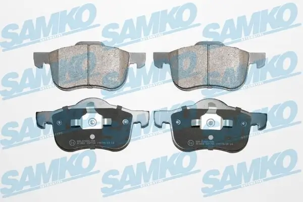 Bremsbelagsatz, Scheibenbremse SAMKO 5SP704