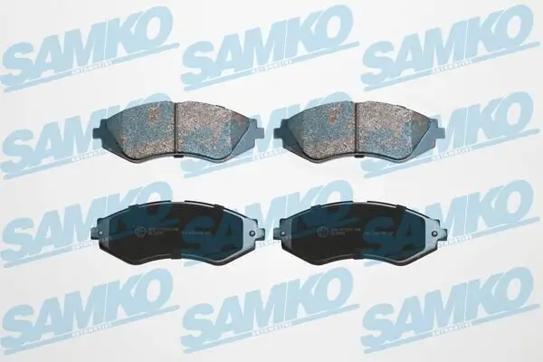 Bremsbelagsatz, Scheibenbremse Vorderachse SAMKO 5SP710