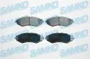 Bremsbelagsatz, Scheibenbremse Vorderachse SAMKO 5SP710