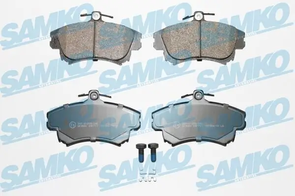 Bremsbelagsatz, Scheibenbremse Vorderachse SAMKO 5SP711