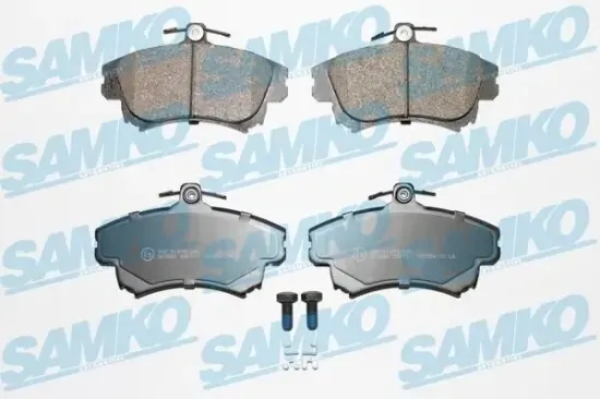 Bremsbelagsatz, Scheibenbremse Vorderachse SAMKO 5SP711 Bild Bremsbelagsatz, Scheibenbremse Vorderachse SAMKO 5SP711