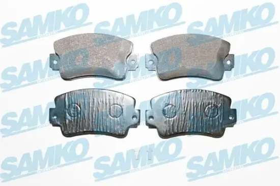 Bremsbelagsatz, Scheibenbremse Vorderachse SAMKO 5SP731 Bild Bremsbelagsatz, Scheibenbremse Vorderachse SAMKO 5SP731