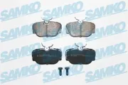 Bremsbelagsatz, Scheibenbremse Hinterachse SAMKO 5SP739