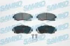 Bremsbelagsatz, Scheibenbremse Vorderachse SAMKO 5SP758