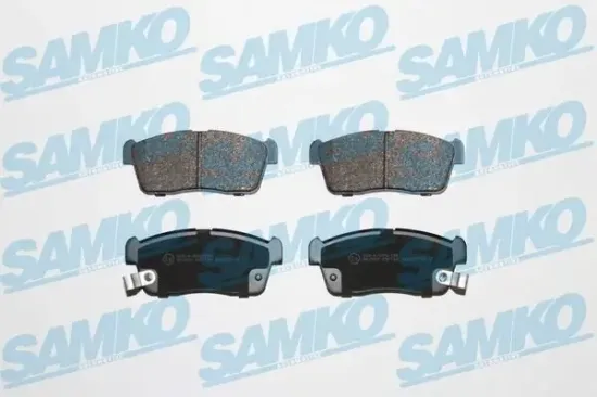 Bremsbelagsatz, Scheibenbremse Vorderachse SAMKO 5SP796 Bild Bremsbelagsatz, Scheibenbremse Vorderachse SAMKO 5SP796