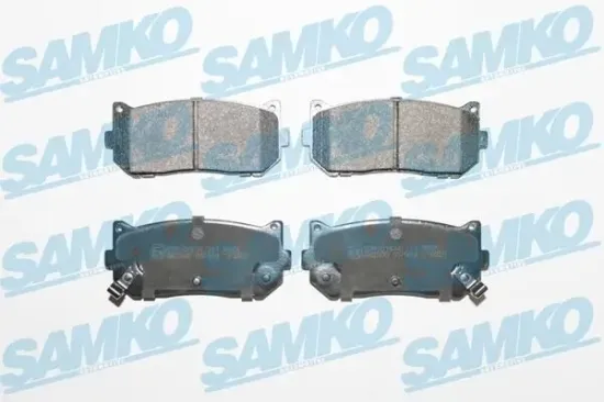 Bremsbelagsatz, Scheibenbremse SAMKO 5SP808 Bild Bremsbelagsatz, Scheibenbremse SAMKO 5SP808
