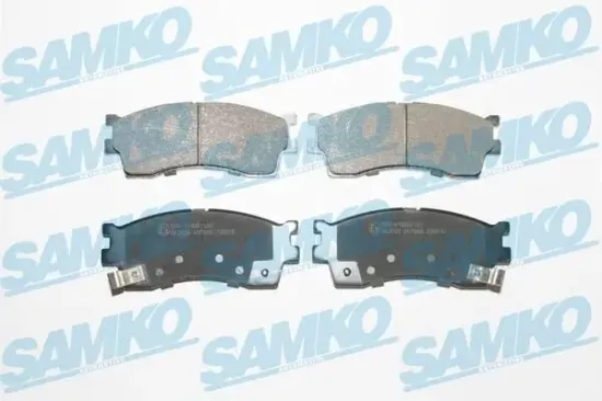 Bremsbelagsatz, Scheibenbremse Vorderachse SAMKO 5SP809 Bild Bremsbelagsatz, Scheibenbremse Vorderachse SAMKO 5SP809