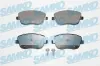 Bremsbelagsatz, Scheibenbremse Vorderachse SAMKO 5SP817