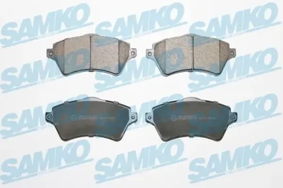 Bremsbelagsatz, Scheibenbremse Vorderachse SAMKO 5SP833 Bild Bremsbelagsatz, Scheibenbremse Vorderachse SAMKO 5SP833