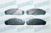 Bremsbelagsatz, Scheibenbremse Vorderachse SAMKO 5SP844