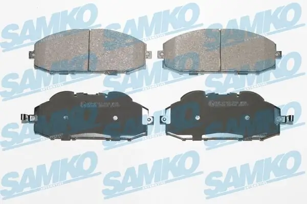 Bremsbelagsatz, Scheibenbremse Vorderachse SAMKO 5SP845