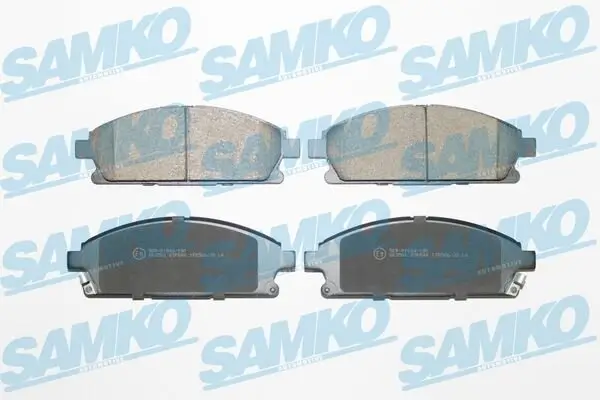 Bremsbelagsatz, Scheibenbremse Vorderachse SAMKO 5SP846