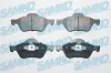 Bremsbelagsatz, Scheibenbremse Vorderachse SAMKO 5SP898