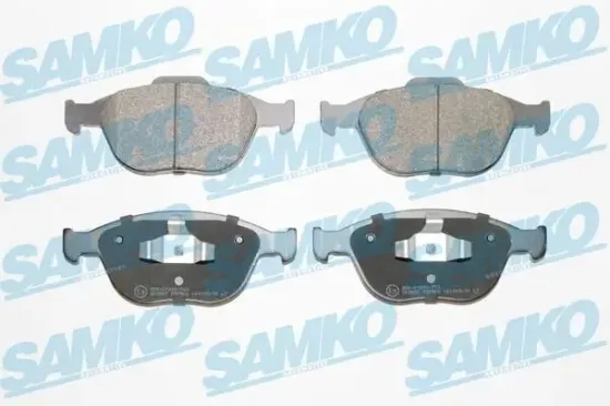 Bremsbelagsatz, Scheibenbremse Vorderachse SAMKO 5SP906 Bild Bremsbelagsatz, Scheibenbremse Vorderachse SAMKO 5SP906