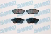 Bremsbelagsatz, Scheibenbremse Hinterachse SAMKO 5SP954