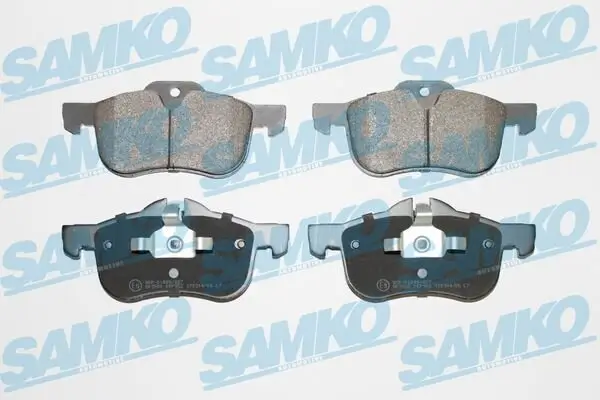 Bremsbelagsatz, Scheibenbremse Vorderachse SAMKO 5SP952