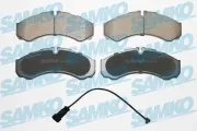Bremsbelagsatz, Scheibenbremse Vorderachse SAMKO 5SP955A