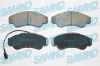 Bremsbelagsatz, Scheibenbremse Vorderachse SAMKO 5SP967