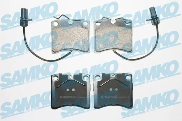 Bremsbelagsatz, Scheibenbremse Vorderachse SAMKO 5SP984