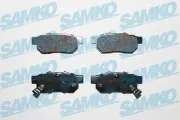 Bremsbelagsatz, Scheibenbremse Hinterachse SAMKO 5SP991