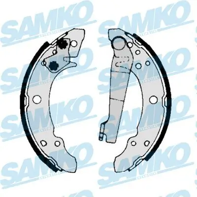 Bremsbackensatz SAMKO 80140