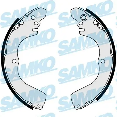 Bremsbackensatz Hinterachse SAMKO 81026 Bild Bremsbackensatz Hinterachse SAMKO 81026