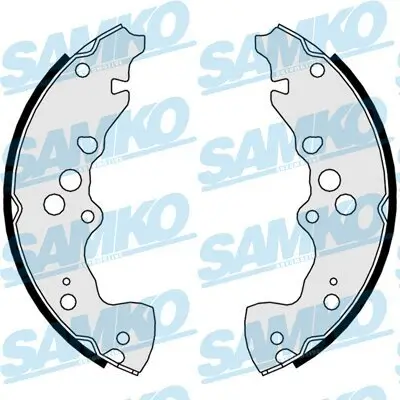 Bremsbackensatz Hinterachse SAMKO 81032 Bild Bremsbackensatz Hinterachse SAMKO 81032