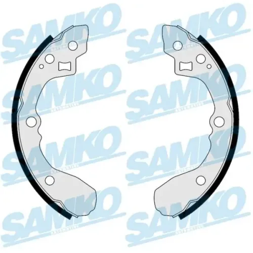 Bremsbackensatz Hinterachse SAMKO 81054 Bild Bremsbackensatz Hinterachse SAMKO 81054