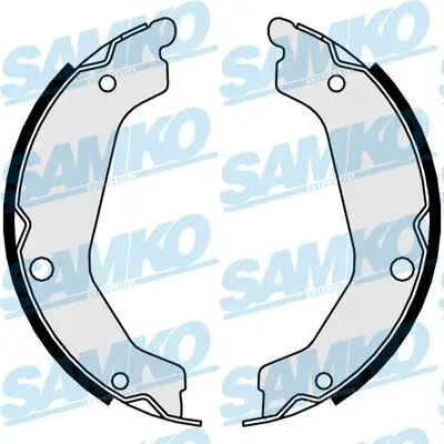 Bremsbackensatz, Feststellbremse Hinterachse SAMKO 81077 Bild Bremsbackensatz, Feststellbremse Hinterachse SAMKO 81077