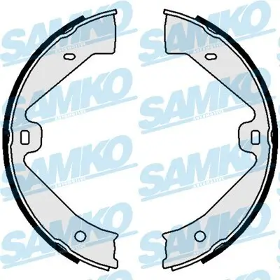 Bremsbackensatz, Feststellbremse Hinterachse SAMKO 81085 Bild Bremsbackensatz, Feststellbremse Hinterachse SAMKO 81085