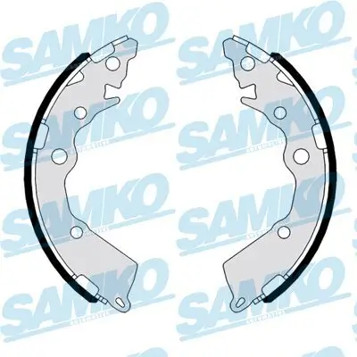 Bremsbackensatz Hinterachse SAMKO 81167