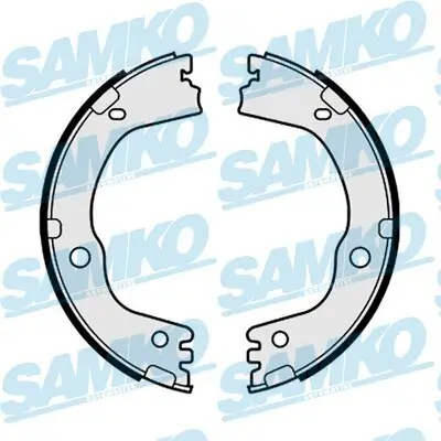 Bremsbackensatz, Feststellbremse SAMKO 81177 Bild Bremsbackensatz, Feststellbremse SAMKO 81177