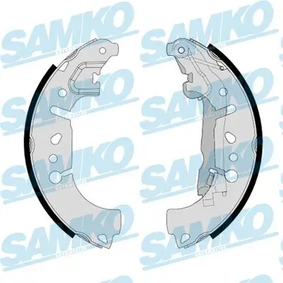 Bremsbackensatz Hinterachse SAMKO 81185 Bild Bremsbackensatz Hinterachse SAMKO 81185